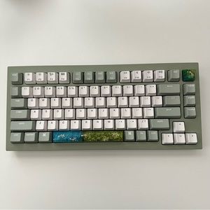 Keychron Q1 QMK Custom Mechanical Keyboard in Mint Green